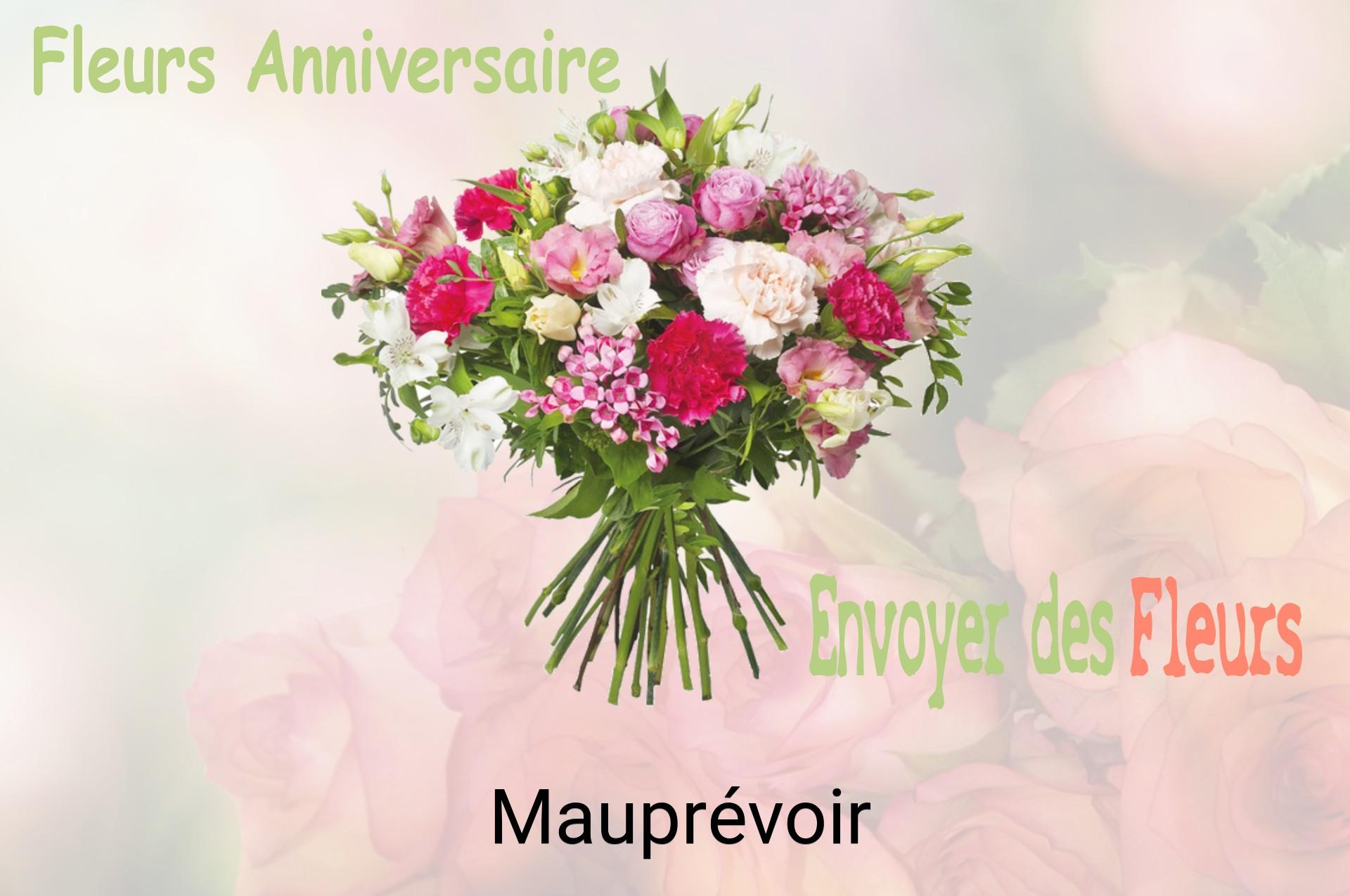 Bouquet de fleurs d’anniversaire livré à Mauprévoir